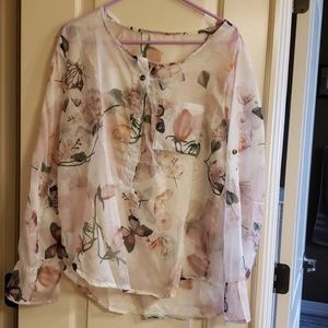 Cute sheer top